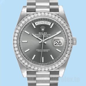Rolex Day-Date 40mm m228349rbr-0041 Masculino Pulseira Presidente