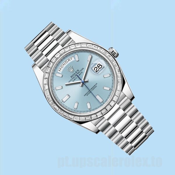 Rolex Day-Date 40mm m228396tbr-0002 Masculino Pulseira Presidente - Image 3