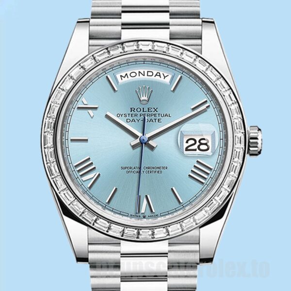 Rolex Day-Date m228396tbr-0030 Masculino 40mm Pulseira Presidente