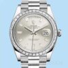 Rolex Day-Date Masculino 40mm 228396 Tom Prata Automático