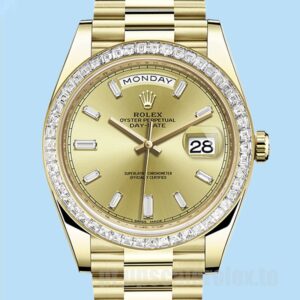 Rolex Day-Date 40mm Masculino 228398TBR-0002 Mostrador De Champanhe