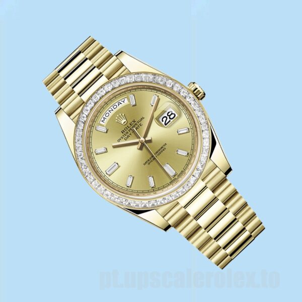 Rolex Day-Date 40mm Masculino 228398TBR-0002 Mostrador De Champanhe - Image 3