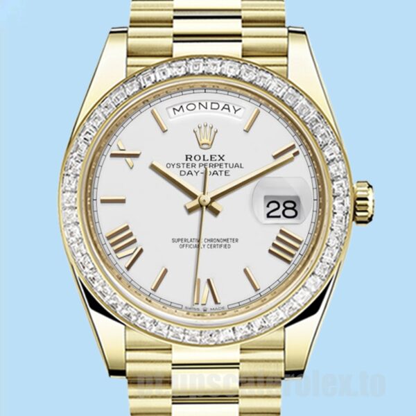 Rolex Day-Date 40mm m228398tbr-0033 Masculino Automático