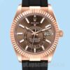 Rolex Sky-Dweller m326235-0005 Masculino 42mm Elástico De Borracha