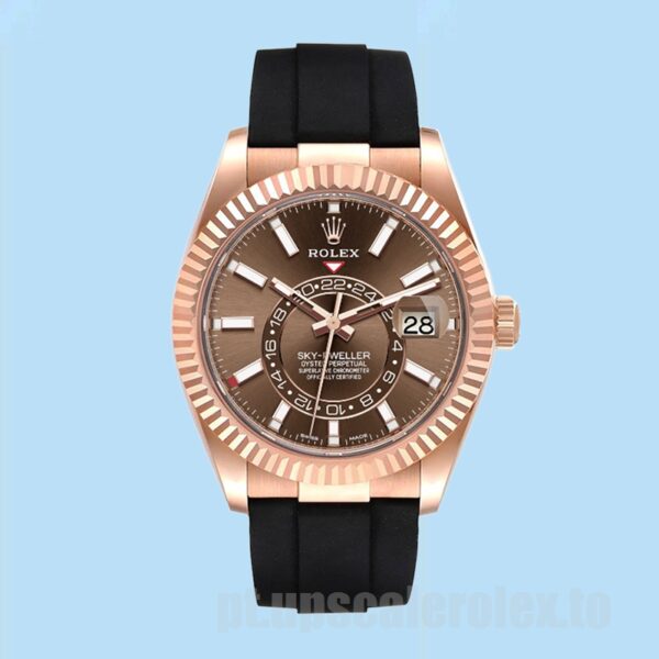 Rolex Sky-Dweller m326235-0005 Masculino 42mm Elástico De Borracha - Image 2