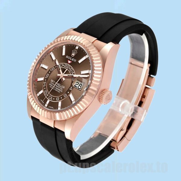 Rolex Sky-Dweller m326235-0005 Masculino 42mm Elástico De Borracha - Image 3
