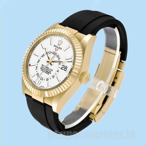 Rolex Sky-Dweller Masculino 42mm m326238-0006 Mostrador Branco - Image 3