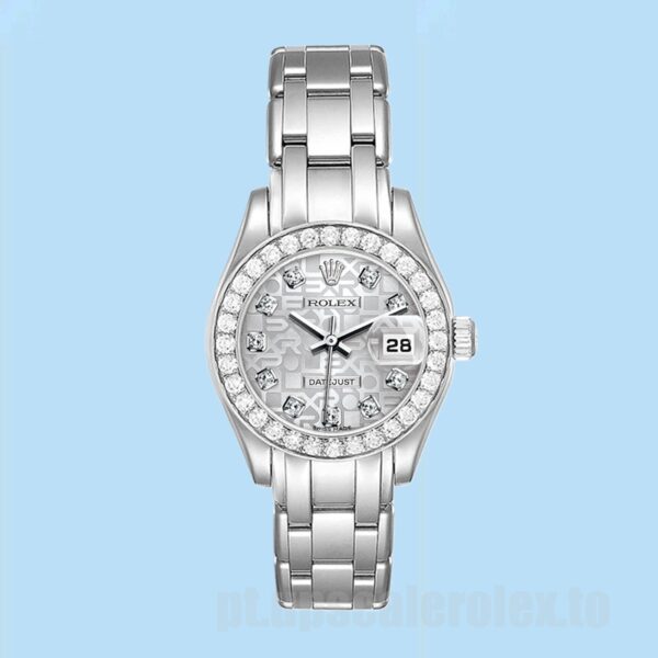 Rolex Pearlmaster Senhoras 29mm 80299-0073 Ver Pulseira - Image 2