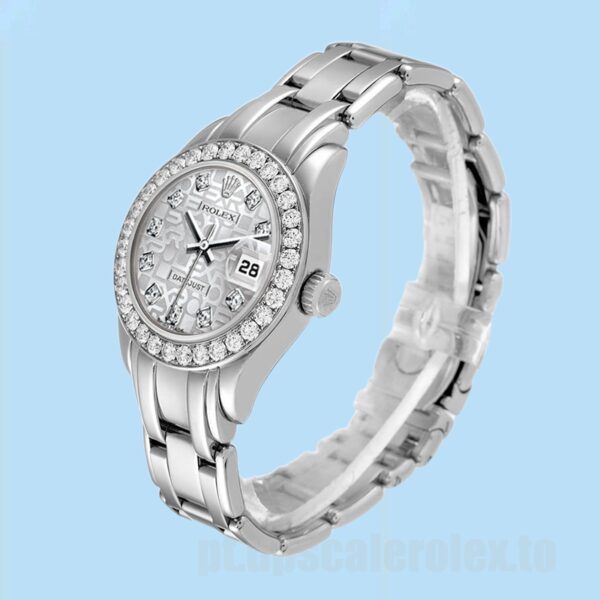 Rolex Pearlmaster Senhoras 29mm 80299-0073 Ver Pulseira - Image 3
