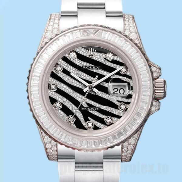 Rolex Datejust 40mm Masculino 116200 Pulseira Ostra Tom Prata
