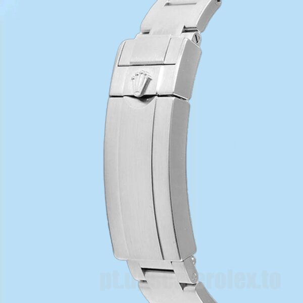 Rolex Datejust 40mm Masculino 116200 Pulseira Ostra Tom Prata - Image 4