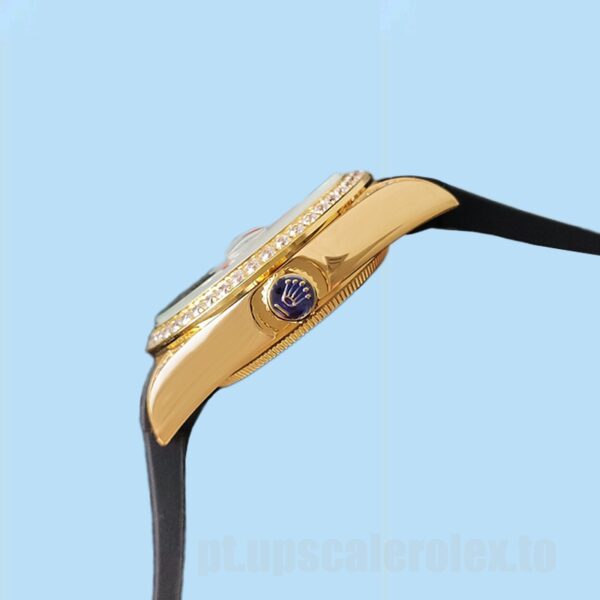 Rolex Datejust 116238 40mm Masculino Automático Tom De Ouro - Image 3