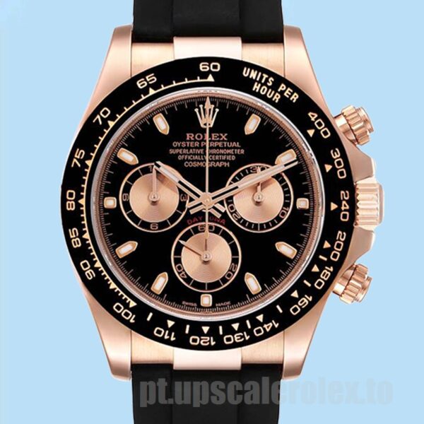Rolex Daytona Masculino 40mm M116515ln-0017 Mostrador Preto Ver