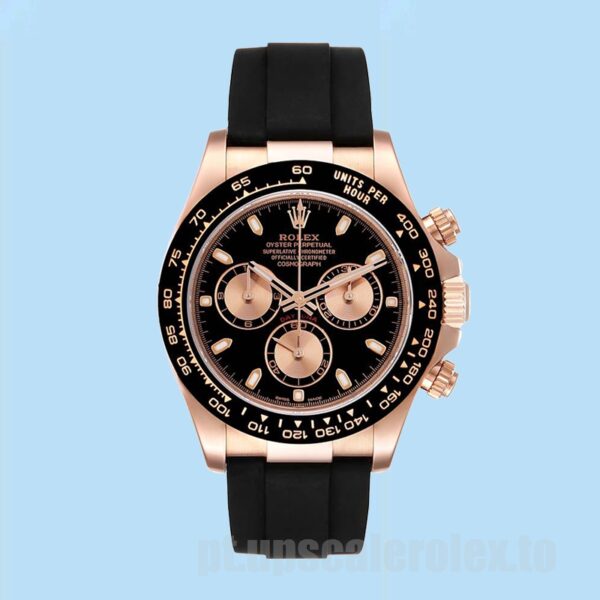 Rolex Daytona Masculino 40mm M116515ln-0017 Mostrador Preto Ver - Image 2
