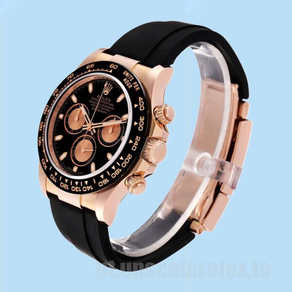 Rolex Daytona Masculino 40mm M116515ln-0017 Mostrador Preto Ver - Image 3