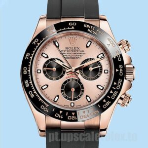Rolex Daytona 40mm m116515ln-0018 Masculino Mostrador De Ouro Rosa Automático