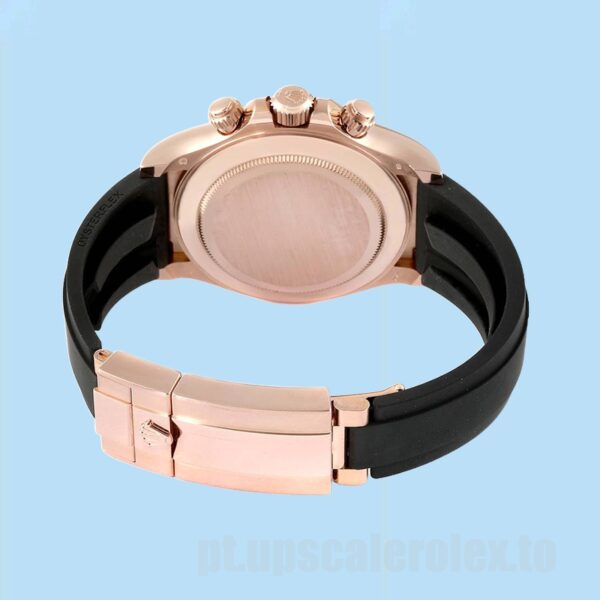 Rolex Daytona 40mm m116515ln-0018 Masculino Mostrador De Ouro Rosa Automático - Image 4