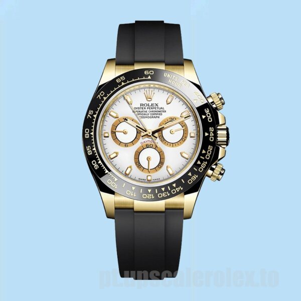 Rolex Daytona m116518ln-0041 Masculino 40mm Mostrador Branco - Image 2