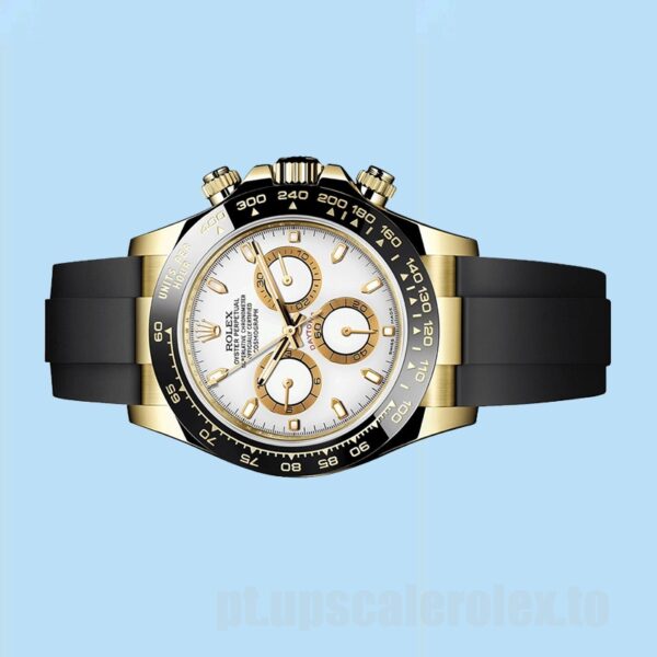 Rolex Daytona m116518ln-0041 Masculino 40mm Mostrador Branco - Image 3