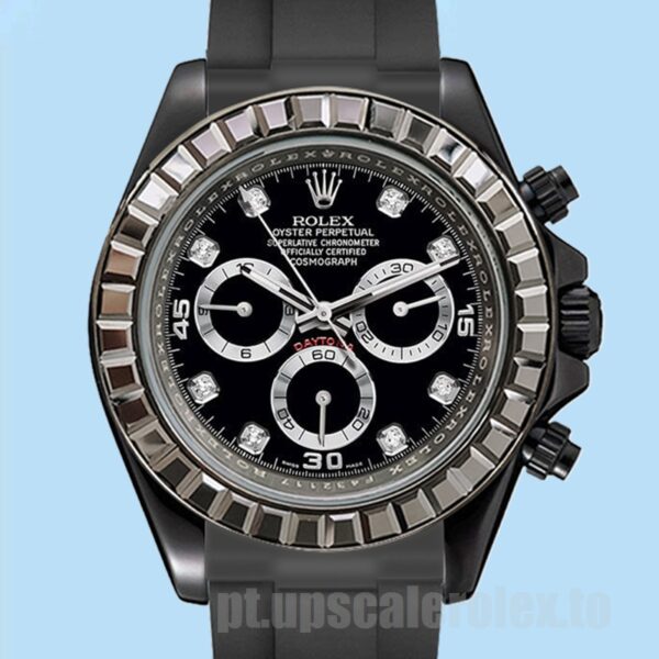 Rolex Daytona 116589 Masculino 40mm Tom Preto