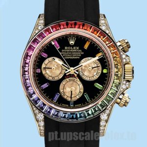 Rolex Daytona Masculino 116598 40mm Elástico De Borracha Automático