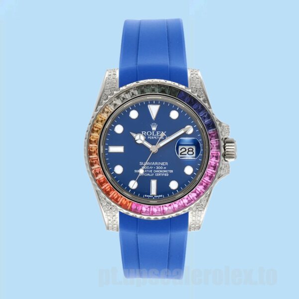 Rolex Submariner 40mm 116610 Masculino Tom Prata - Image 2