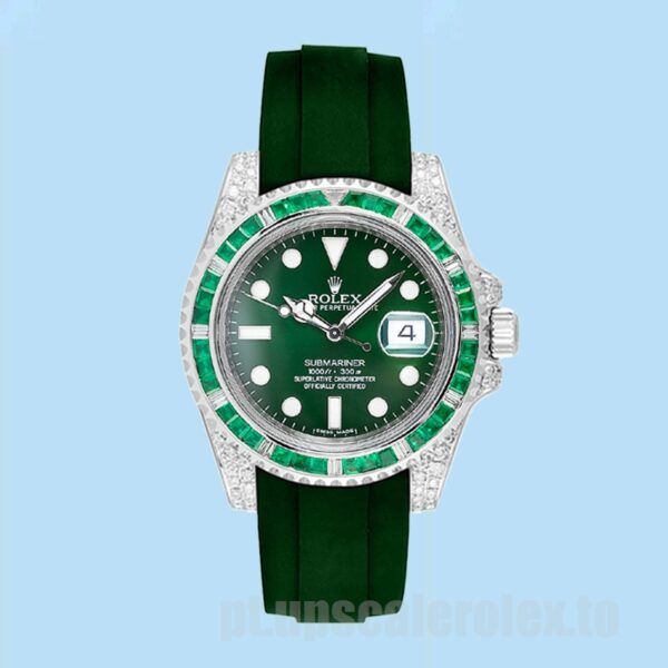Rolex Submariner 116610 40mm Masculino Tom Prata - Image 2