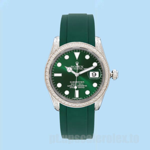 Rolex Submariner 116610 40mm Masculino Automático Mostrador Verde - Image 2