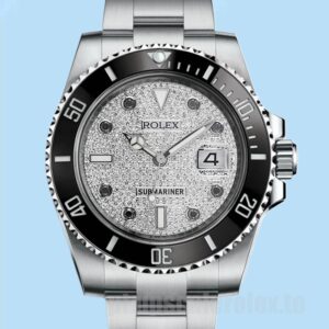 Rolex Submariner Masculino 116610 40mm Mostrador Pavimentado Diamante