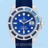 Rolex Submariner 40mm 116659 Masculino Mostrador Azul Ver