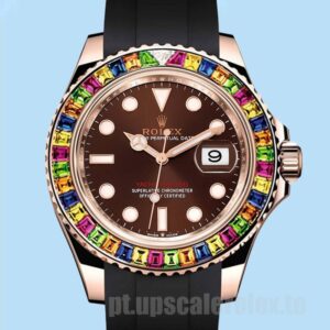 Rolex Yacht-Master 116695 41mm Masculino Automático Mostrador Marrom