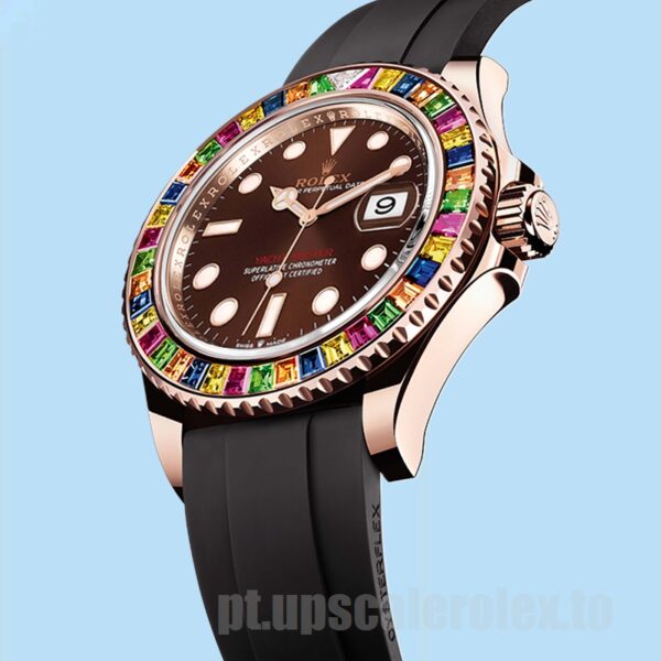 Rolex Yacht-Master 116695 41mm Masculino Automático Mostrador Marrom - Image 3