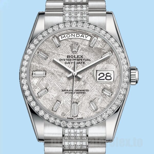 Rolex Day-Date Masculino 118346 36mm Pulseira Presidente