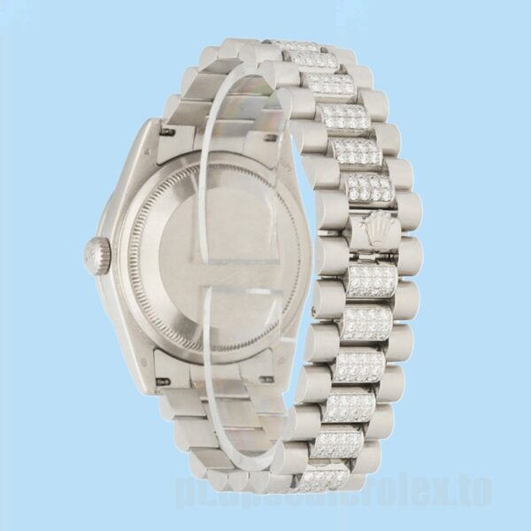 Rolex Day-Date Masculino 118346 36mm Pulseira Presidente - Image 4