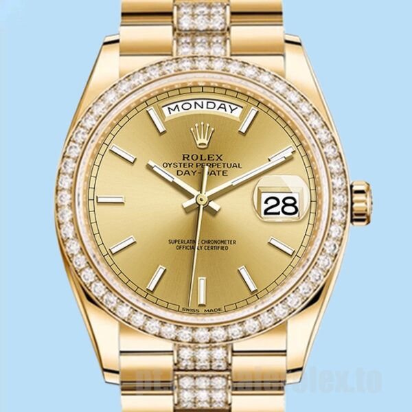 Rolex Day-Date 36mm Masculino 118348 Pulseira Presidente