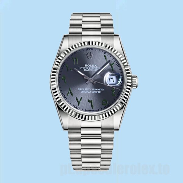 Rolex Datejust 41mm 126334 Masculino Mostrador Cinza - Image 2