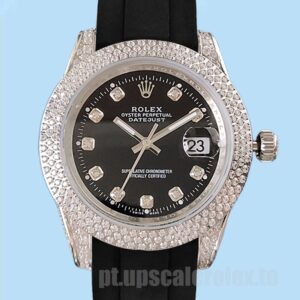 Rolex Datejust Masculino 40mm 16234 Elástico De Borracha