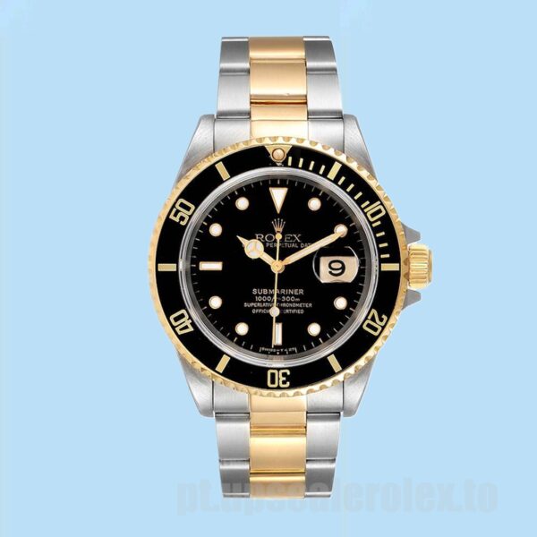 Rolex Submariner 16613 Masculino 40mm Automático Pulseira Ostra - Image 2