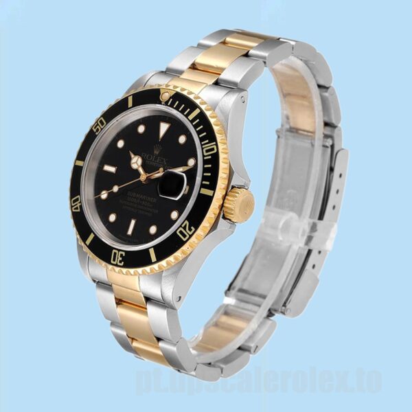 Rolex Submariner 16613 Masculino 40mm Automático Pulseira Ostra - Image 3