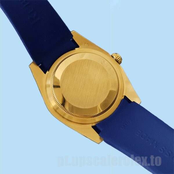 Rolex Submariner 16613 40mm Masculino Elástico De Borracha Ver - Image 3
