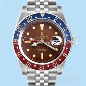 Rolex GMT-Master 6542 Masculino 40mm Automático Mostrador Marrom