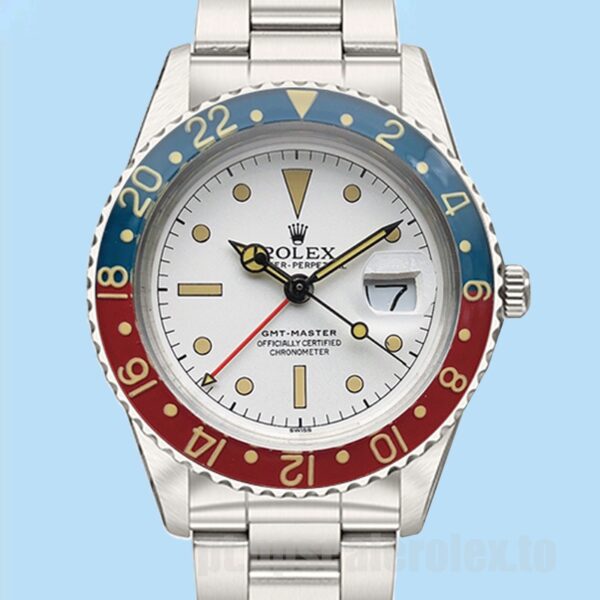Rolex GMT-Master 40mm Masculino 6542 Pulseira Ostra