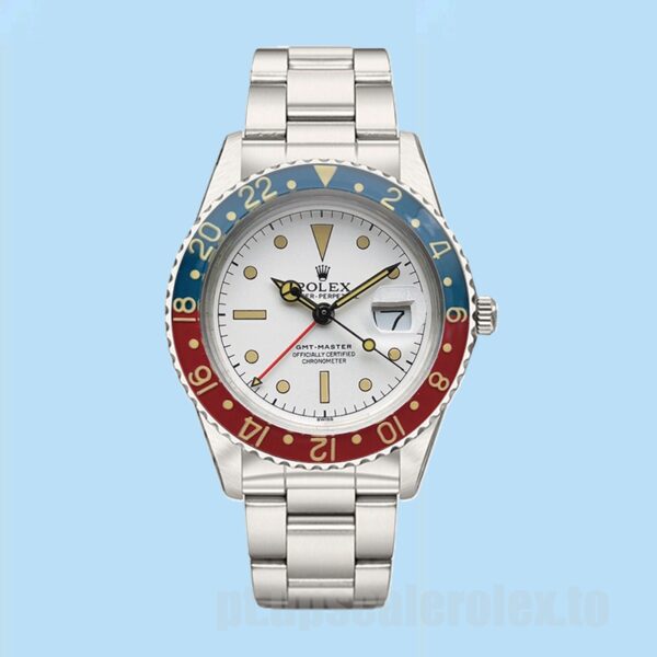 Rolex GMT-Master 40mm Masculino 6542 Pulseira Ostra - Image 2