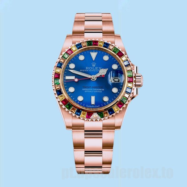 Rolex Yacht-Master Masculino 40mm 116695 Mostrador Azul - Image 2