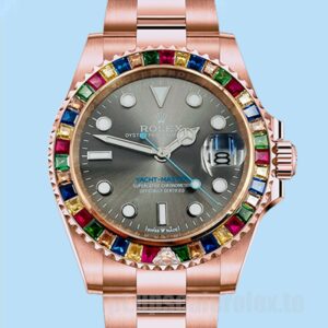 Rolex Yacht-Master 40mm Masculino 116695 Mostrador Cinza Pulseira Ostra