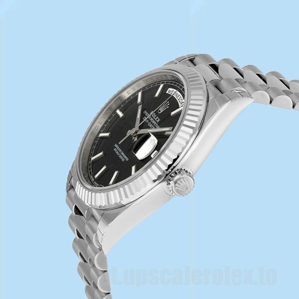 Rolex Day-Date Masculino M228239-0004 40mm Ver Mostrador Preto - Image 3