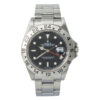 16570 Bkso qualidade Rolex Explorer II relógio masculino automático mostrador preto