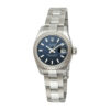 Réplica de qualidade Rolex Lady Datejust Relógio Automático 26 Aço Inoxidável Azul Mostrador com Pulseira Oyster 179174blso