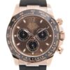Réplica do Rolex Cosmograph Daytona Chronograph Cronógrafo Automático Rolex Suíço Masculino Mostrador Marrom 116515ln-0041
