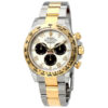 Melhor relógio masculino Rolex Cosmograph Daytona automático aço inoxidável 18k ouro amarelo 116503ibkao